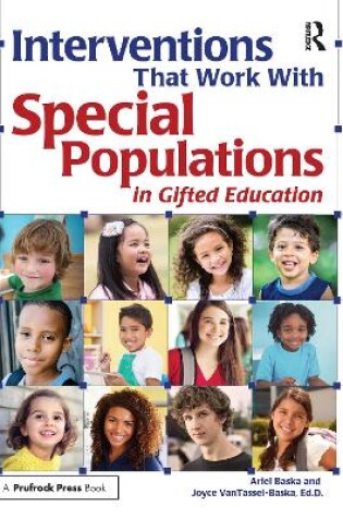 Cover of Interventions That Work With Special Populations in Gifted Education