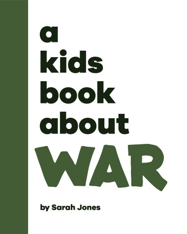 Book cover for Kids Book About War, A