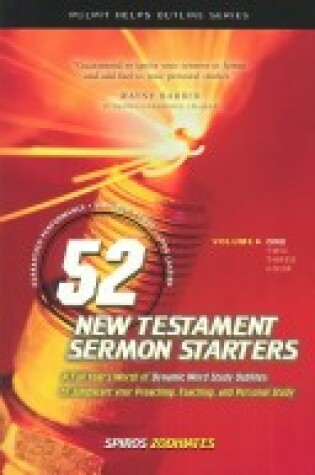Cover of 52 New Testament Sermon Starte