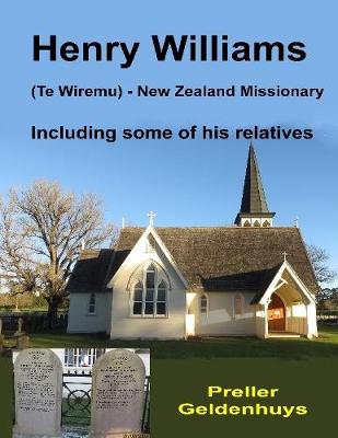 Book cover for Henry Williams (Te Wiremu) - New Zealand Missionary