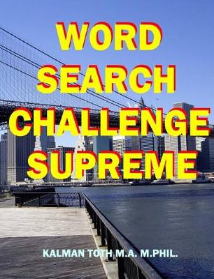 Book cover for Word Search Challenge Supreme