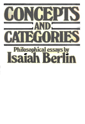 Book cover for Concepts and Categories