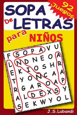 Book cover for Sopa de Letras para Niños