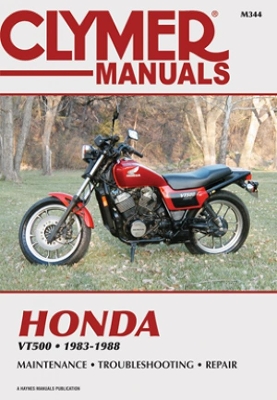 Cover of Honda VT500 Motorcycle (1983-1988) Service Repair Manual