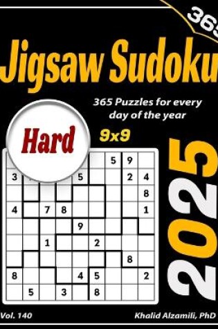 Cover of 2025 Jigsaw Sudoku