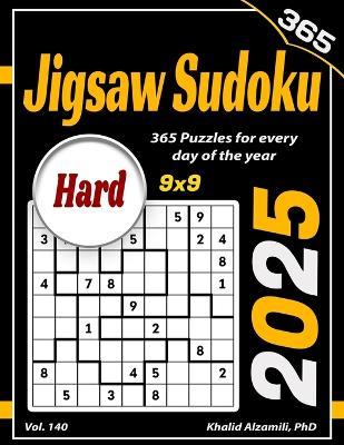 Book cover for 2025 Jigsaw Sudoku