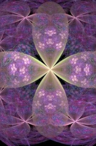 Cover of Royal Purple Fractal Flower Journal