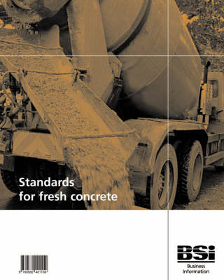 Book cover for Standards for Fresh Concrete