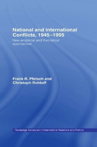 Cover of National and International Conflicts, 1945-1995