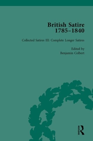 Cover of British Satire, 1785-1840, Volume 3