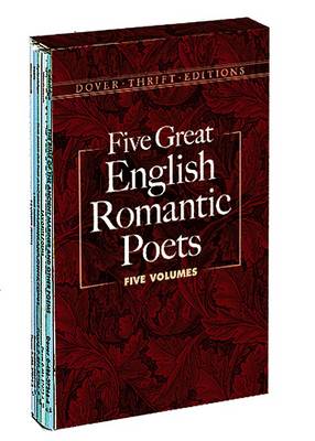 Book cover for Five Great English Romantic Poets