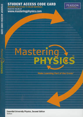 Book cover for Mastering Physics -- Standalone Access Card -- for Essential University Physics