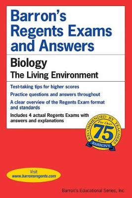 Book cover for Regents Exams and Answers: Biology