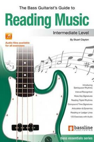 Cover of Bass Guitarist's Guide to Reading Music - Interm