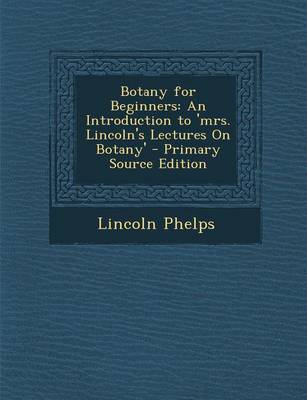 Book cover for Botany for Beginners