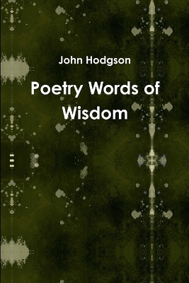 Book cover for Poetry Words of Wisdom