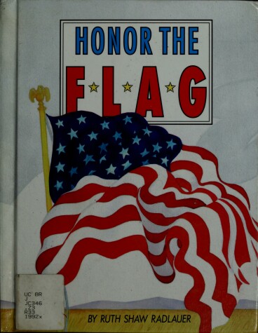 Book cover for Honor the Flag