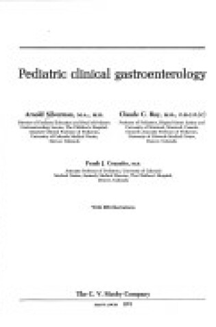 Cover of Pediatric Clinical Gastroenterology