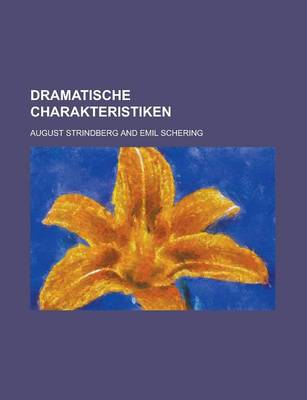 Book cover for Dramatische Charakteristiken