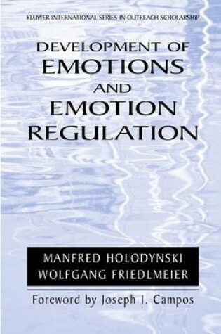 Cover of Development of Emotions and Emotion Regulation