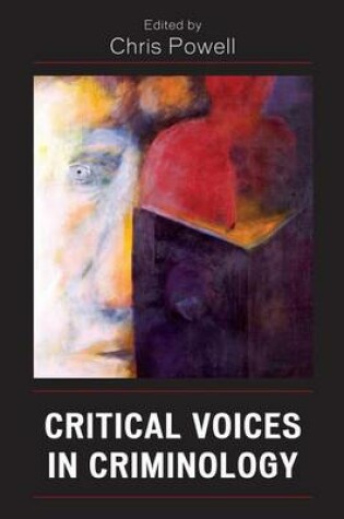 Cover of Critical Voices in Criminology
