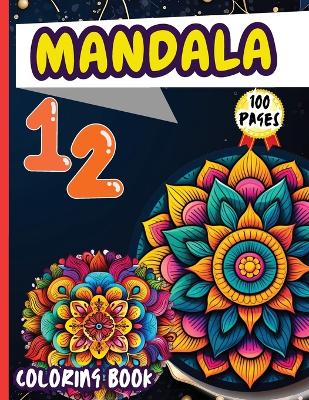 Book cover for Mandala 12 Coloring Book