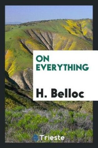 Cover of On Everything