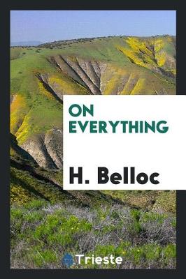 Book cover for On Everything