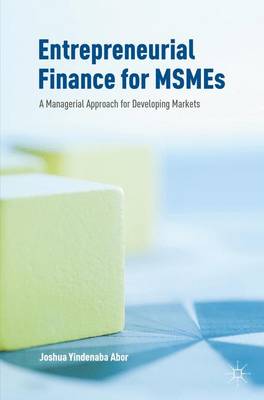 Book cover for Entrepreneurial Finance for MSMEs