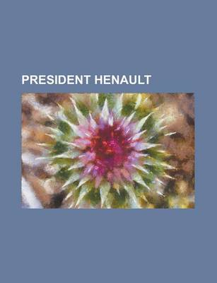 Book cover for President Henault