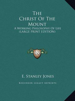 Book cover for The Christ of the Mount