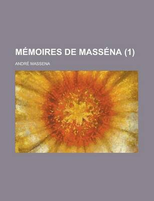 Book cover for Memoires de Massena (1)