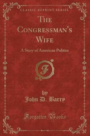 Cover of The Congressman's Wife