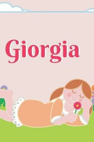 Cover of Giorgia Personalized Sketchbook Journal Notebook