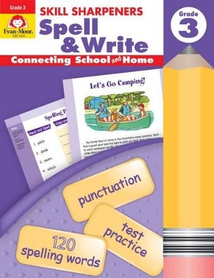 Book cover for Skill Sharpeners Spell & Write Grade 3