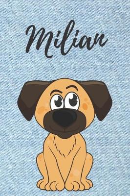 Book cover for Milian Hund-Malbuch / Notizbuch Tagebuch