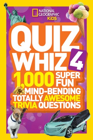 Cover of National Geographic Kids Quiz Whiz 4