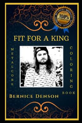 Book cover for Fit For a King Metalcore Coloring Book