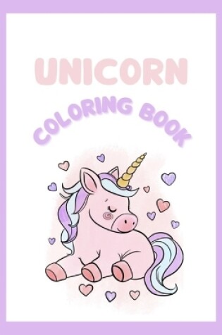 Cover of Unicorn Coloring Book