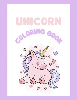 Cover of Unicorn Coloring Book