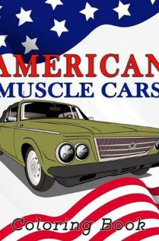 Cover of American Muscle Cars Coloring Book