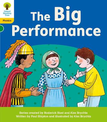 Book cover for Oxford Reading Tree: Floppy's Phonics Decoding Practice: Oxford Level 5: The Big Performance