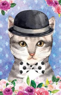 Book cover for Bullet Journal for Cat Lovers Chic Cat in a Bowler Hat