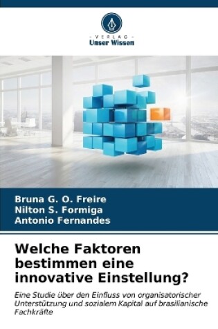 Cover of Welche Faktoren bestimmen eine innovative Einstellung?