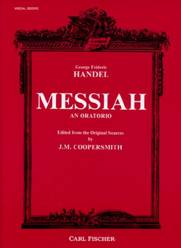 Book cover for Messiah Vocal Score