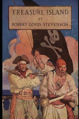 Book cover for Treasure Island The Annotated & Illustrated Version