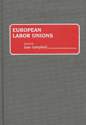 Book cover for European Labor Unions