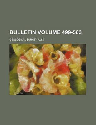 Book cover for Bulletin Volume 499-503