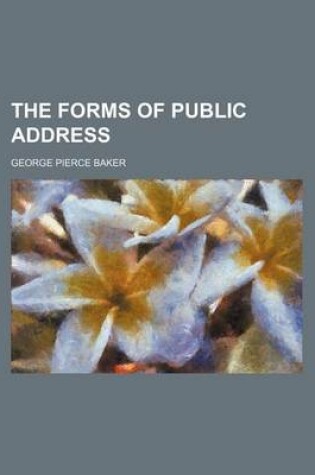 Cover of The Forms of Public Address