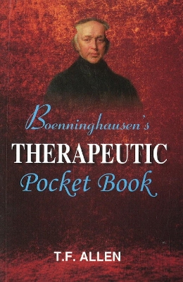 Cover of Boenninghausen's Therapeutic Pocket Book